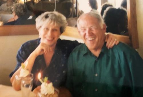 Retired Dodger Scout Gib Bodet and wife Jean 